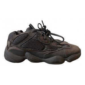 Black yeezy sneakers